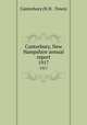 Canterbury, New Hampshire annual report. 1917, Canterbury (N.H. : Town) 