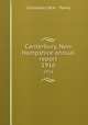 Canterbury, New Hampshire annual report. 1916, Canterbury (N.H. : Town) 
