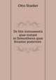 De litis instrumentis quae exstant in Demosthenis quae feruntur posteriore ., Otto Staeker 