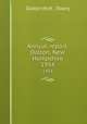 Annual report. Dalton, New Hampshire. 1954, Dalton (N.H. : Town) 