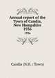 Annual report of the Town of Candia, New Hampshire. 1936, Candia (N.H. : Town) 