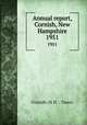 Annual report, Cornish, New Hampshire. 1951, Cornish (N.H. : Town) 