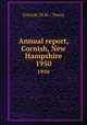 Annual report, Cornish, New Hampshire. 1950, Cornish (N.H. : Town) 