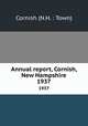 Annual report, Cornish, New Hampshire. 1937, Cornish (N.H. : Town) 