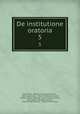 De institutione oratoria. 5, Marcus Fabius Quintilianus 