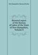 Biennial report of the Bureau of Labor of the State of New Hampshire, Volume 8, New Hampshire. Bureau of Labor 
