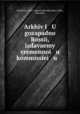 Arkhiv I U gozapadno Rossi, izdavaemy vremennoi u kommissei u ., 