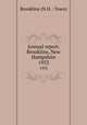 Annual report. Brookline, New Hampshire. 1933, Brookline (N.H. : Town) 