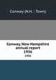 Conway, New Hampshire annual report. 1936, Conway (N.H. : Town) 