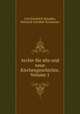 Archiv fur alte und neue Kirchengeschichte, Volume 1, Carl Friedrich Staudlin 