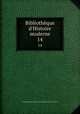Bibliothque d`Histoire moderne. 14, 
