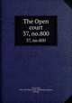 The Open court. 37, no.800, Paul Carus 
