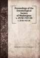 Proceedings of the Entomological Society of Washington. v. 29/30 1927/28, Entomological Society of Washington 