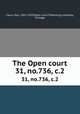 The Open court. 31, no.736, c.2, Paul Carus 