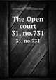The Open court. 31, no.731, Paul Carus 