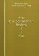 Die politischen Reden;. 2, Otto Bismarck 