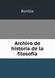 Archivo de historia de la filosofia, Bonilla 