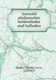 Auswahl altdanischer heldenlieder und balladen, Sander, Christian Levin, 1756-1819 