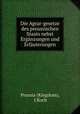Die Agrar-gesetze des preussischen Staats nebst Erganzungen und Erlauterungen, Prussia (Kingdom), J Koch 