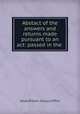 Abstact of the answers and returns made pursuant to an act: passed in the ., Great Britain. Census Office 