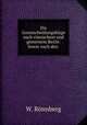 Die Grenzscheidungsklage nach romischem und gemeinem Recht: Sowie nach den ., W. Ronnberg 