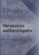 Memoires authentiques, Louis Francois Armand Du Plessis Richelieu 