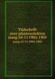 Tijdschrift over plantenziekten. jaarg.10-11 1904-1905, Nederlandse Planteziektenkundige Vereniging 