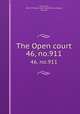 The Open court. 46, no.911, Paul Carus 
