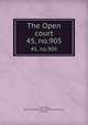 The Open court. 45, no.905, Paul Carus 