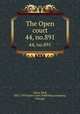 The Open court. 44, no.891, Paul Carus 