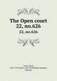 The Open court. 22, no.626, Paul Carus 