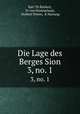 Die Lage des Berges Sion. 3, no. 1, Karl Th Ruckert 