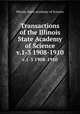 Transactions of the Illinois State Academy of Science. v.1-3 1908-1910, Illinois State Academy of Science 