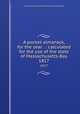 A pocket almanack, for the year . : calculated for the use of the state of Massachusetts-Bay. 1817, American Almanac Collection (Library of Congress) DLC 