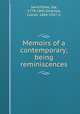 Memoirs of a contemporary; being reminiscences, Saint-Elme, Ida, 1778-1845,Strachey, Lionel, 1864-1927, tr 