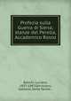 Profezia sulla Guerra di Siena; stanze del Perella, Accademico Rosso, Banchi, Luciano, 1837-1887,Ghivizzani, Gaetano, Delle favole .. 
