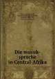 Die musuk-sprache in Central-Afrika, Gottlob Adolf Krause 