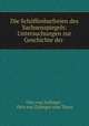 Die Schoffenbarfreien des Sachsenspiegels: Untersuchungen zur Geschichte der ., Otto von Zallinger , Otto von Zallinger zum Thurn 