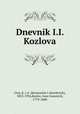 Дневник И. И. Козлова, 