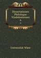 Dissertationes Philologae Vindobonenses. 6, 