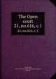 The Open court. 21, no.616, c.1, Paul Carus 