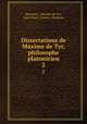 Dissertations de Maxime de Tyr, philosophe platonicien. 2, Maximus, Maxime de Tyr, Jean-Isaac Combes -Dounous 