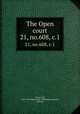 The Open court. 21, no.608, c.1, Paul Carus 
