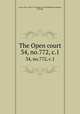 The Open court. 34, no.772, c.1, Paul Carus 