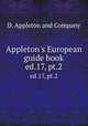 Appleton`s European guide book. ed.17, pt.2, D. Appleton and Company 