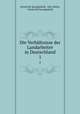 Die Verhltnisse der Landarbeiter in Deutschland. 1, Verein fur Socialpolitik 