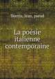 La poesie italienne contemporaine, Dornis, Jean, pseud 