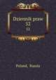 Dziennik praw. 52, Poland, Russia 
