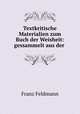 Textkritische Materialien zum Buch der Weisheit: gessammelt aus der ., Franz Feldmann 