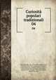 Curiosit popolari tradizionali. 04, Giuseppe Pitre 